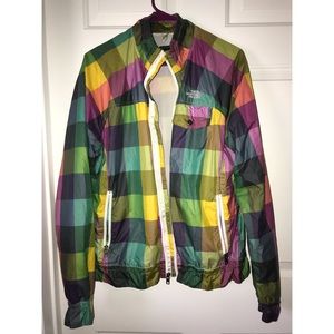 Colorful XL north face wind breaker